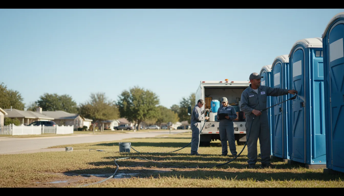 Long-Term Portable Toilet Rental in Fairmount, IL near me